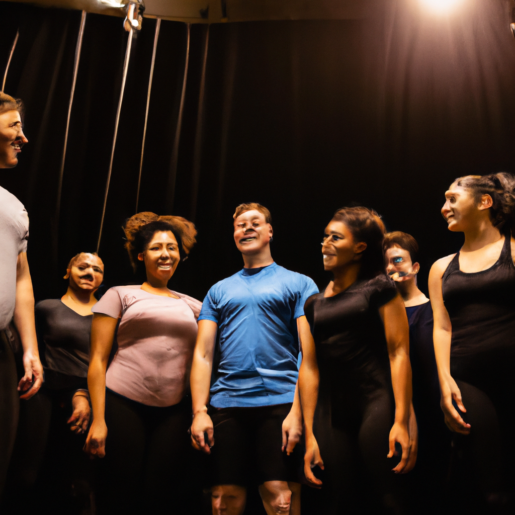 Inclusive training circle with diverse participants engaged and smiling