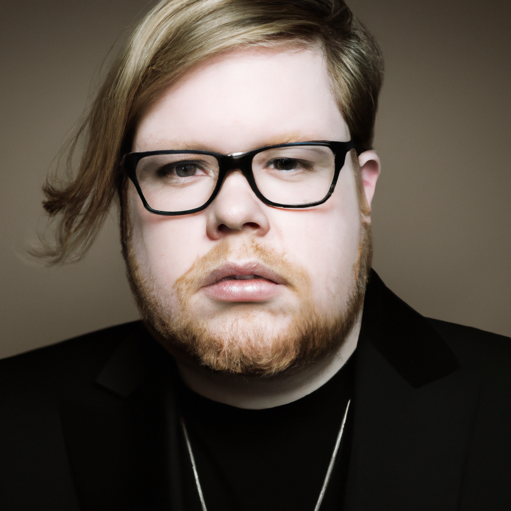 Coach portrait: non-binary facilitator on neutral background, professional headshot